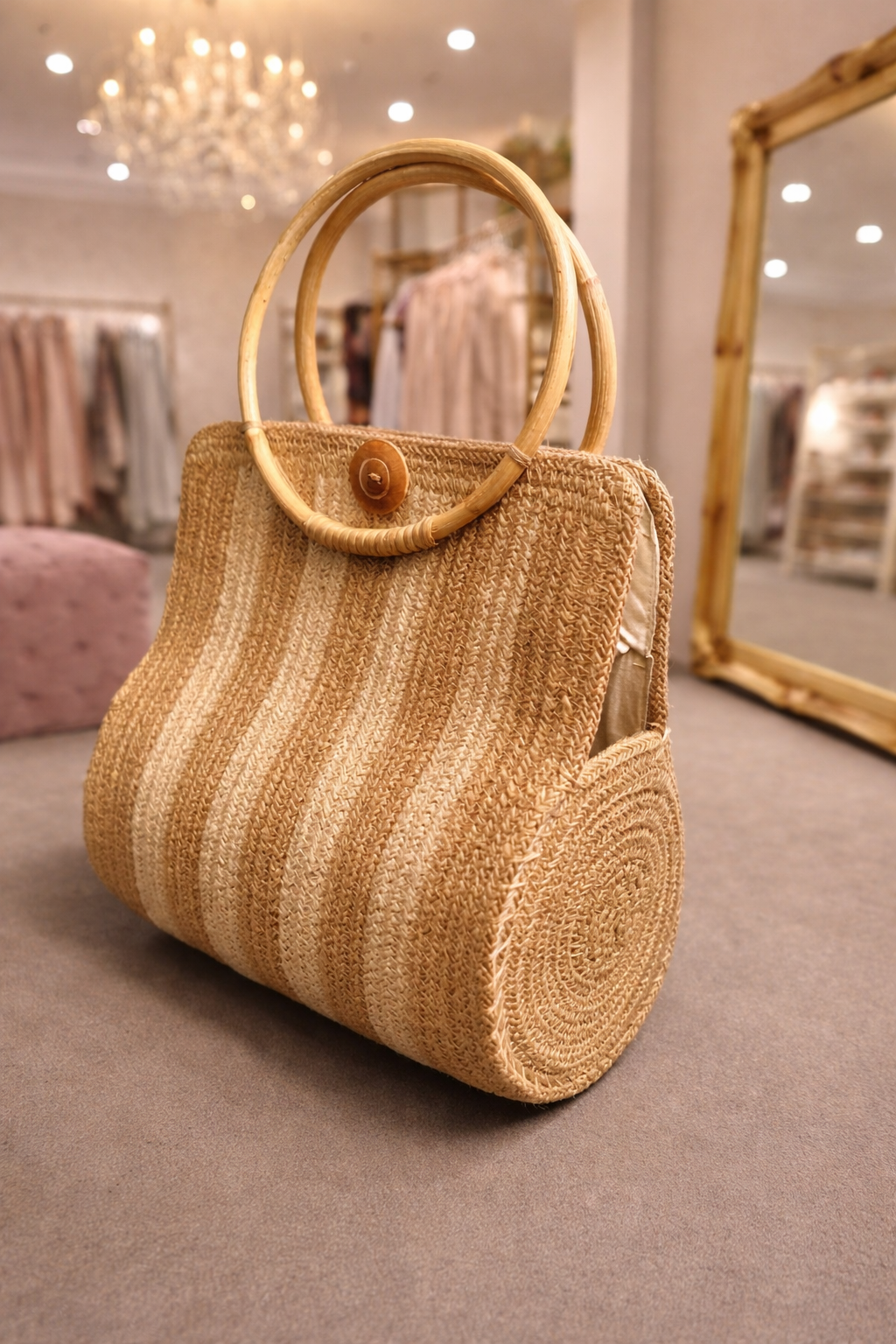 Minimalist Handcrafted Woven Bag