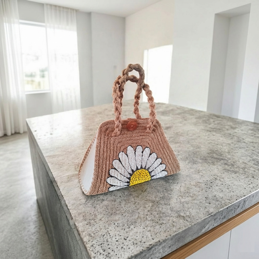 Daisy Élise Handpainted Mini Bag